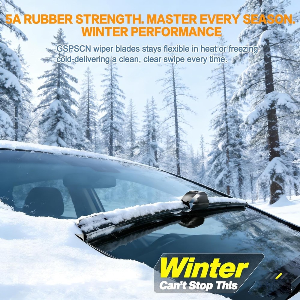 OEM QUALITY 24+18 Premium Original Replacement Windshield Wiper Blades,Quiet ...