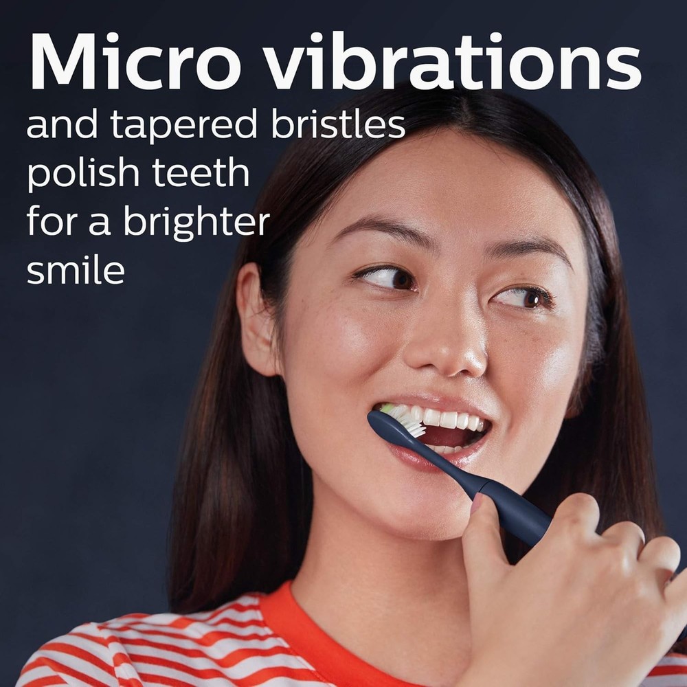 Convenient 2-Count Replacement Soft Brush Heads for Philips One Toothbrush