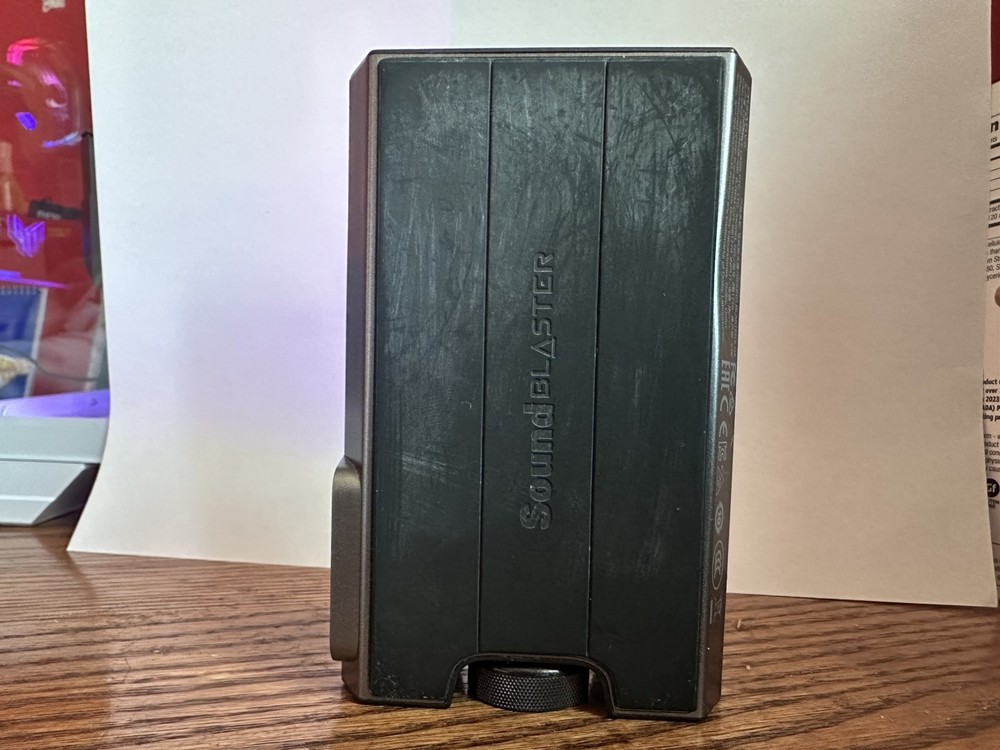 Creative Sound BlasterX G6 7.1 External USB Sound Card