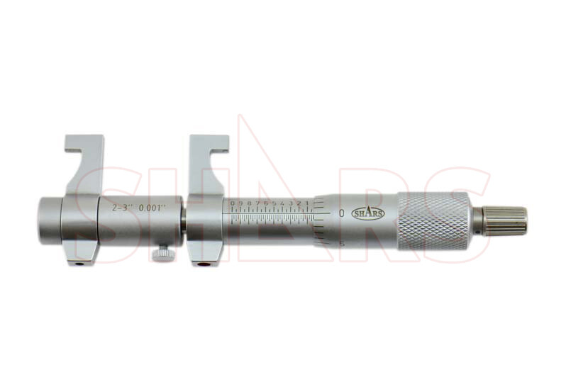 SHARS 2-3" Inside Micrometer .001" Bore Caliper NEW P}