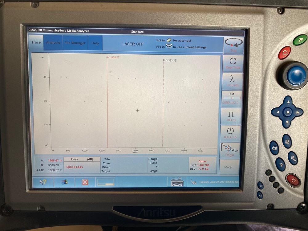 Anritsu CMA5000 Optical Spectrum Analyser