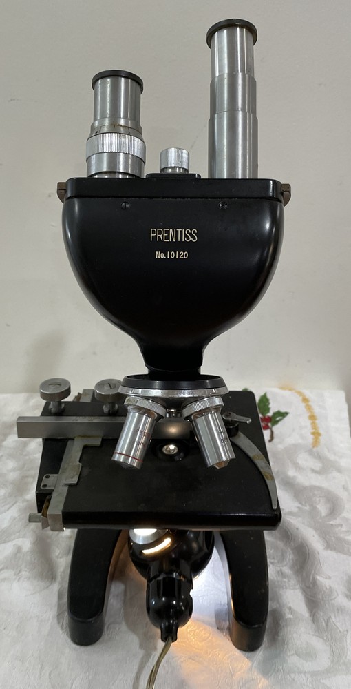PRENTISS MICROSCOPE 10120 ON THE BOX