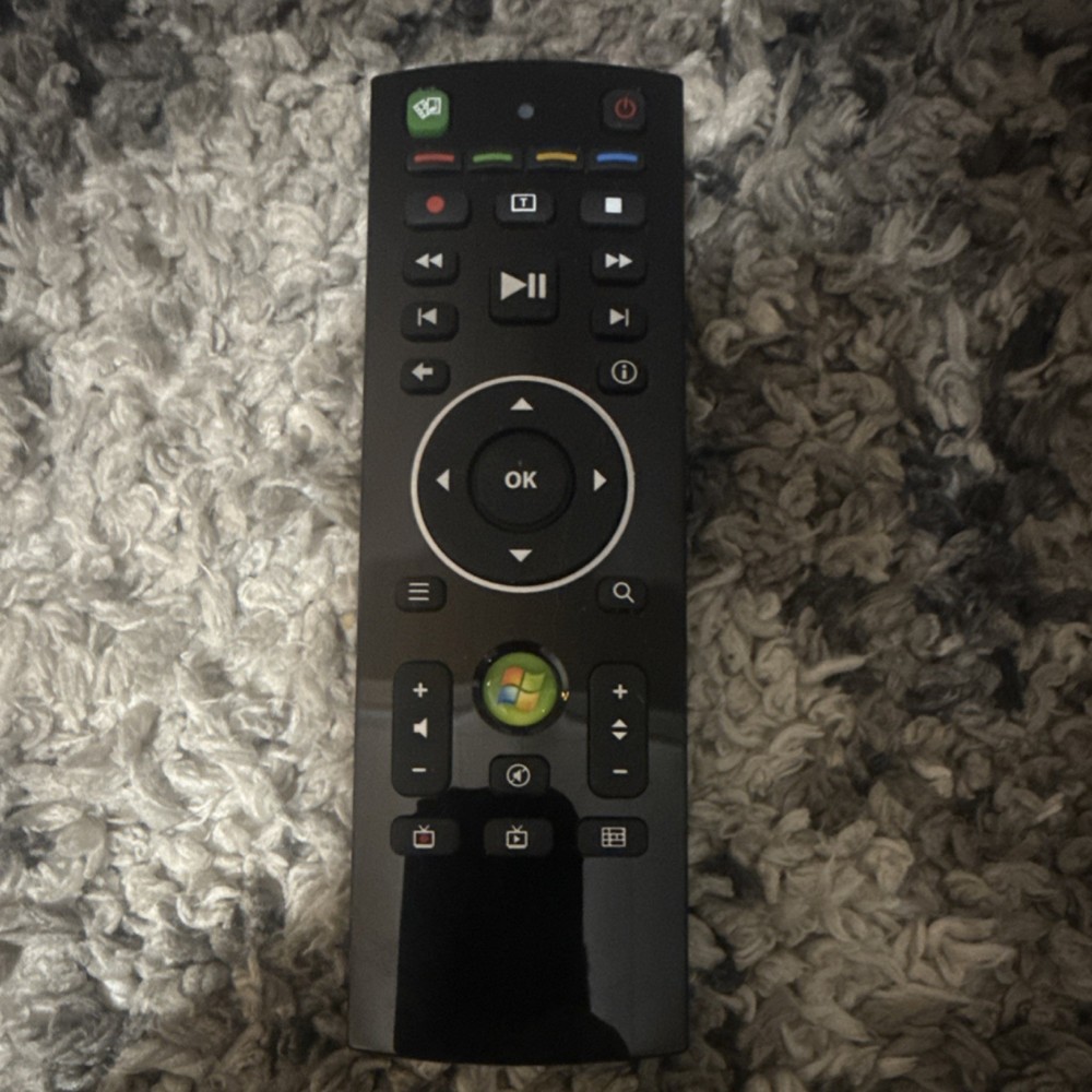 Microsoft Wireless Keyboard Remote Control for Windows Media Center, Black