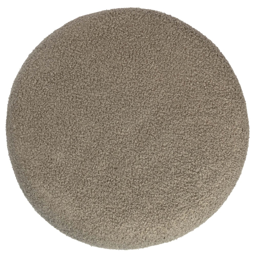 Cloud Ottoman Boucle Taupe