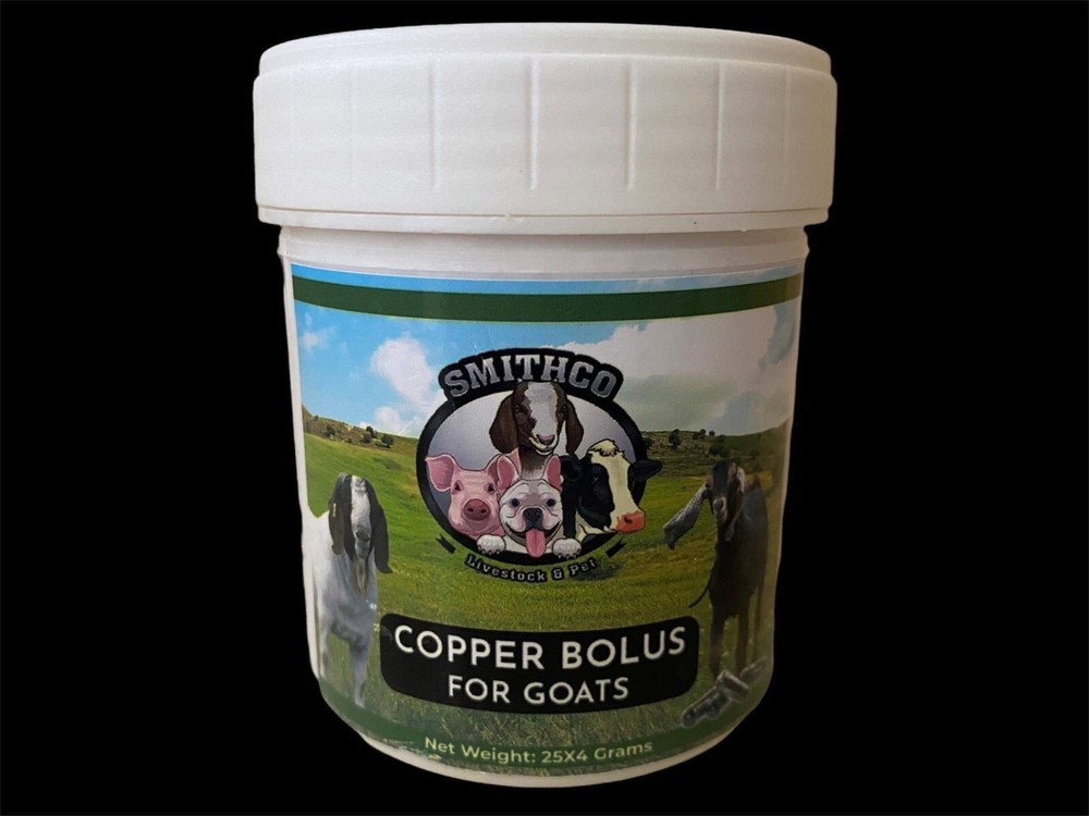 Smithco Copper Bolus for Goats (25 X 4 gram)