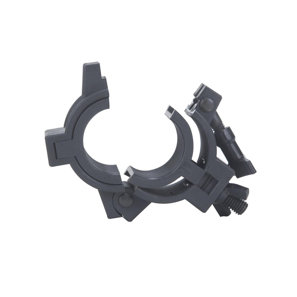 Eliminator Mini Par UV LED Effect Par Lights (2 Pack) + Clamps + Cable