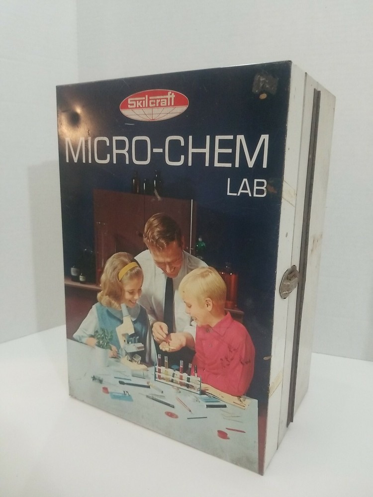 SKILCRAFT Micro Chem Lab- Metal Case Only-Empty