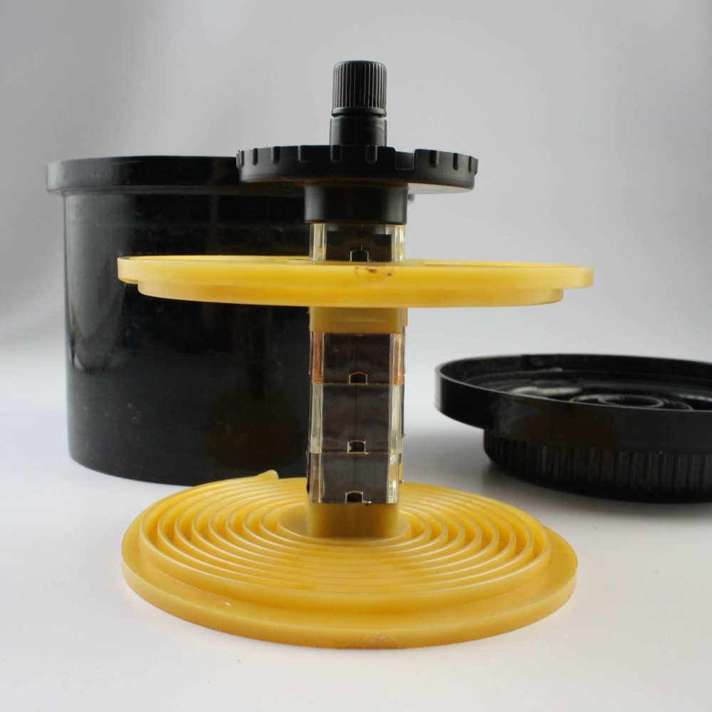 Reelrite - Adjustable Roll Film - Darkroom Developing Tank - Vintage - Complete