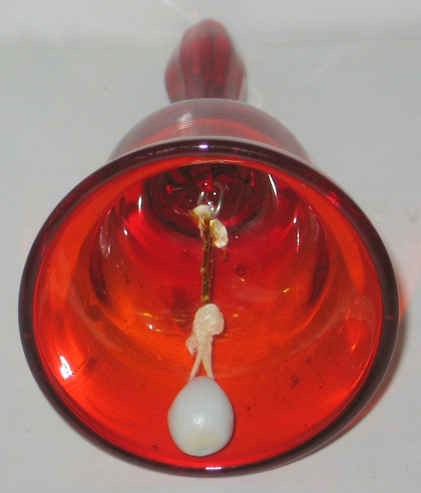 Vintage Westmoreland Ruby Red Bell