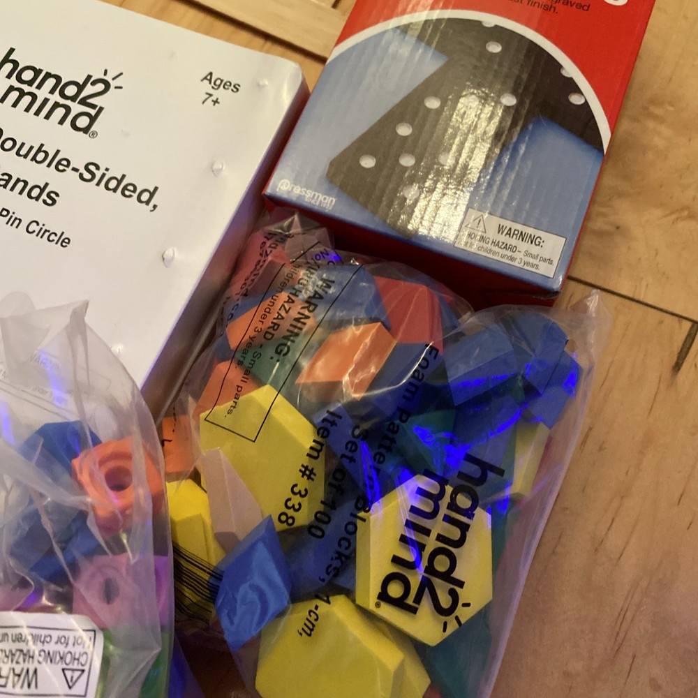 Saxon Home Study Math Kit Hand2mind Manipulatives Like New