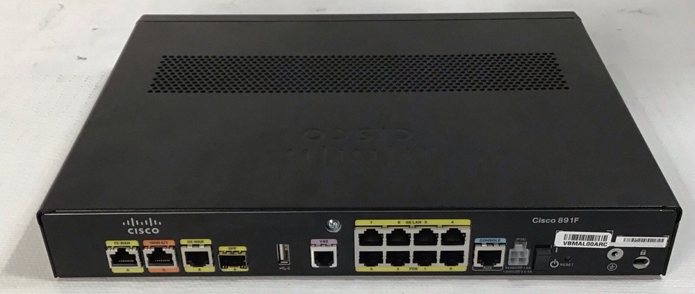 CISCO C891F-K9 Ethernet Security Router