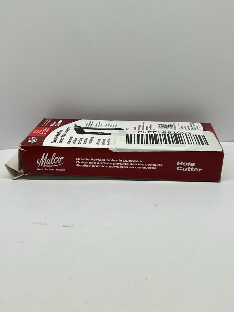 Malco HC1 2-12in Ductwork Hole Cutter USED Read Description