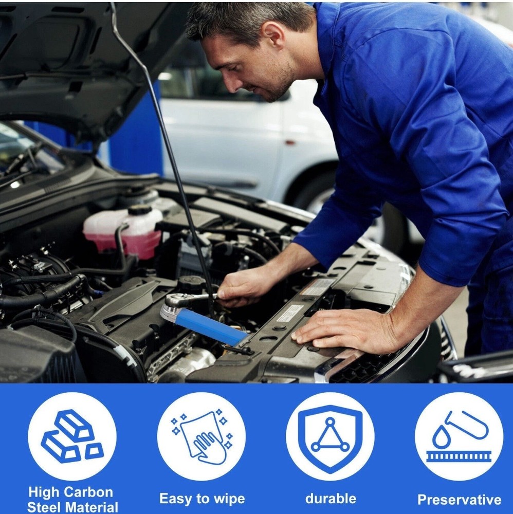 3/8" Offset Extension , 15" Impact Ready Socket Tool with 1/4" 3/8" 1/2" Square