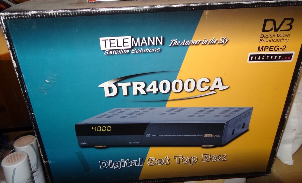 TELEMANN DTR4000CA DVB Satellite Receiver