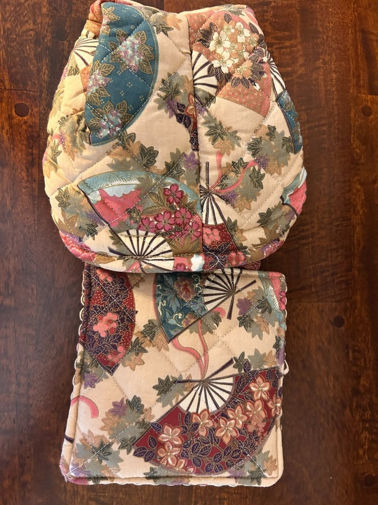 Custom Made Needlework Pouch for threads disposal with pin cushion & magnet