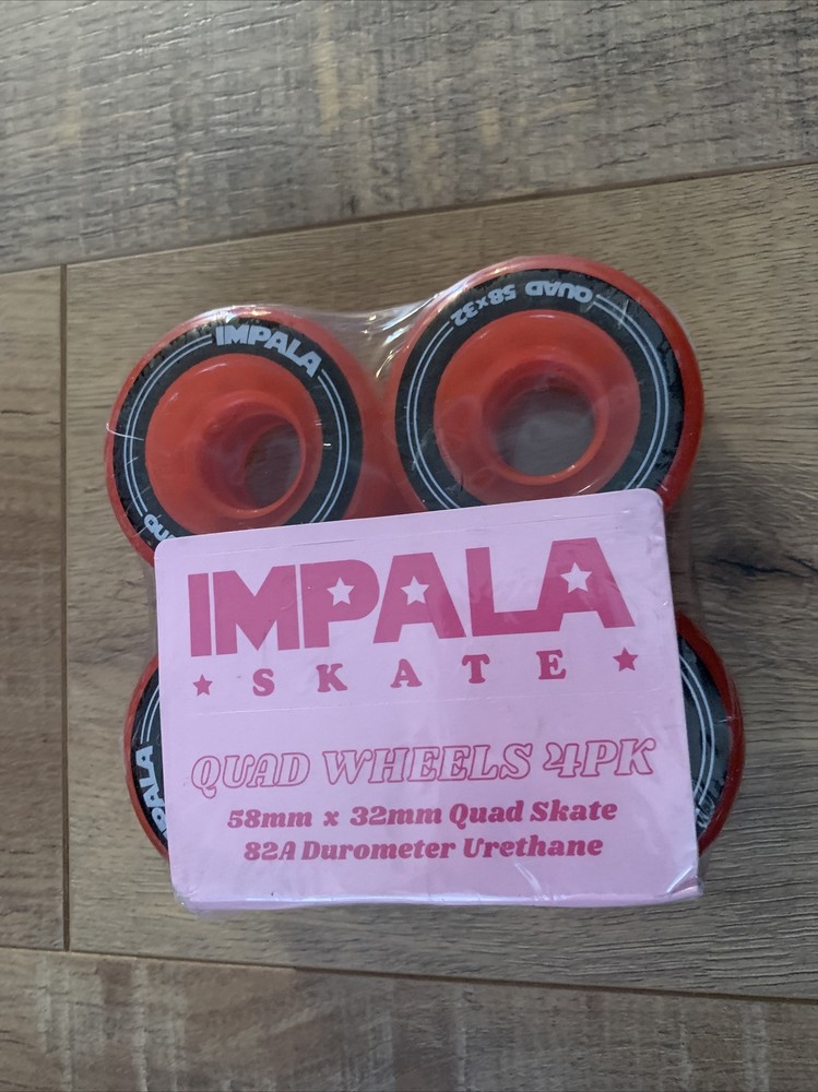 Impala Replacement RollerSkate Wheels 4pk
