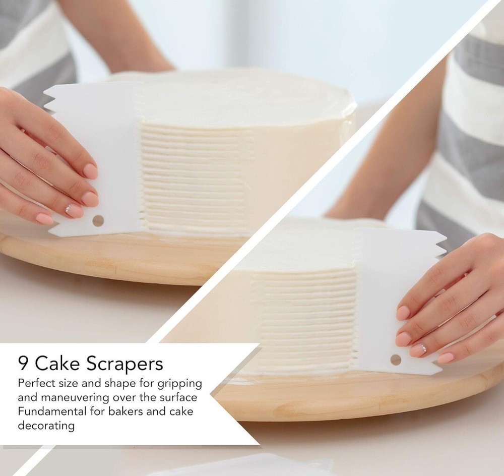 Cake Feast 20 Piece Cake/Cupcake Decorating Set, EUC
