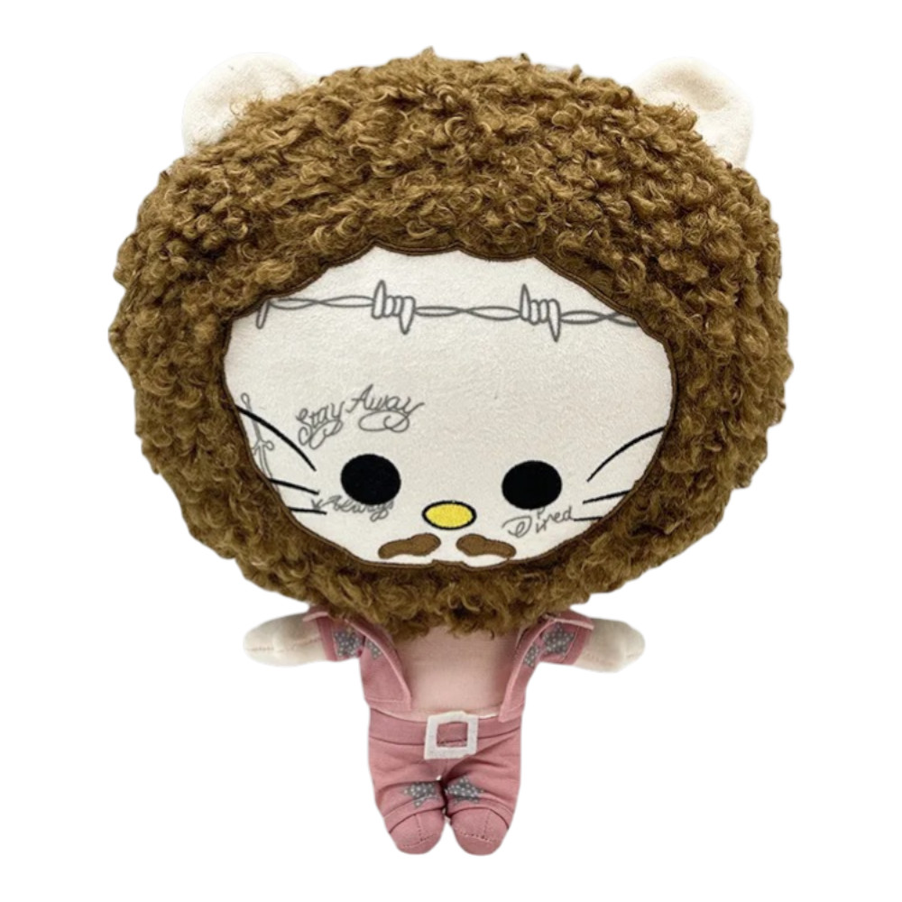 Custom POST MALONE Hello Kitty Plushy Soft Plush Toy