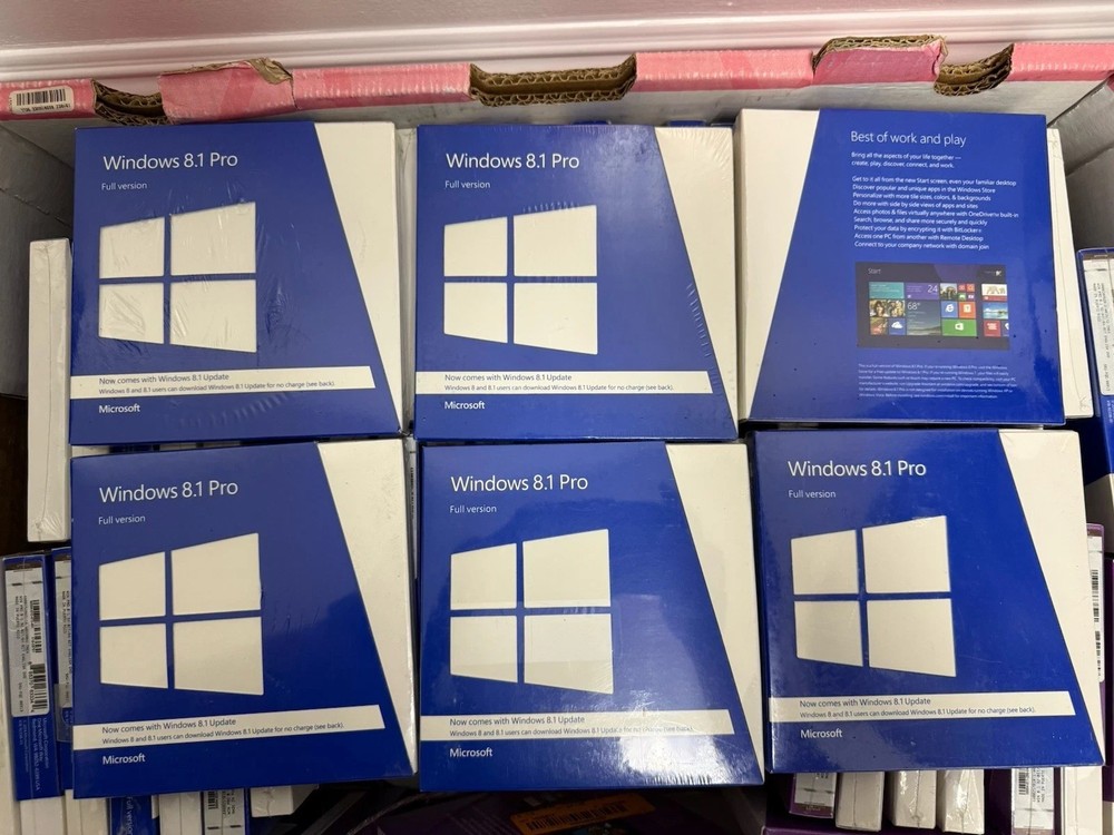 Microsoft Windows 8.1 Pro Full Version for Windows - FQC-06913
