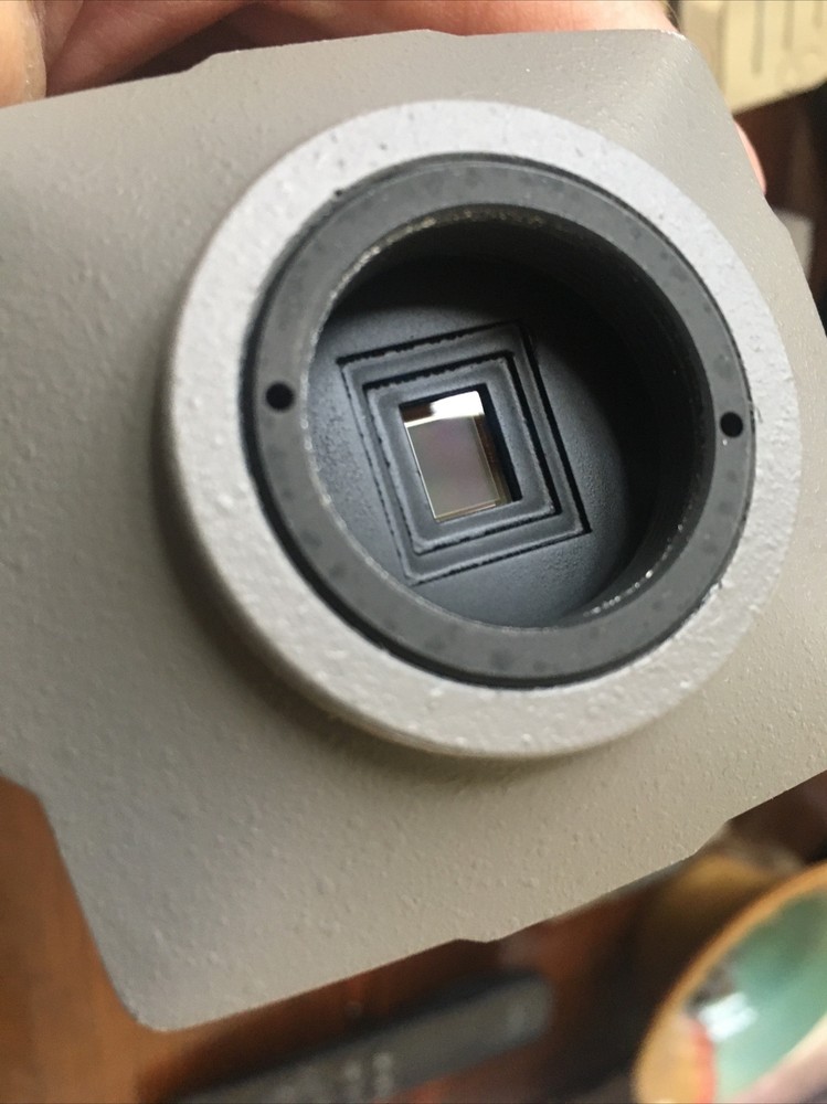 Pair COHU High Performance CCD Cameras 4913-5010/0000 Applied Imaging - Untested