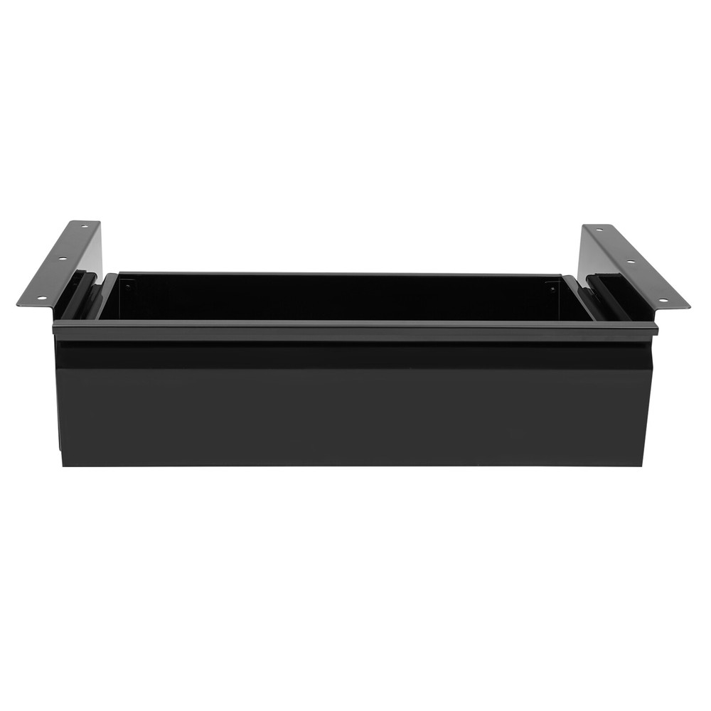 Under Desk Sliding Pull-Out Drawer Organizer for Office and Home Use