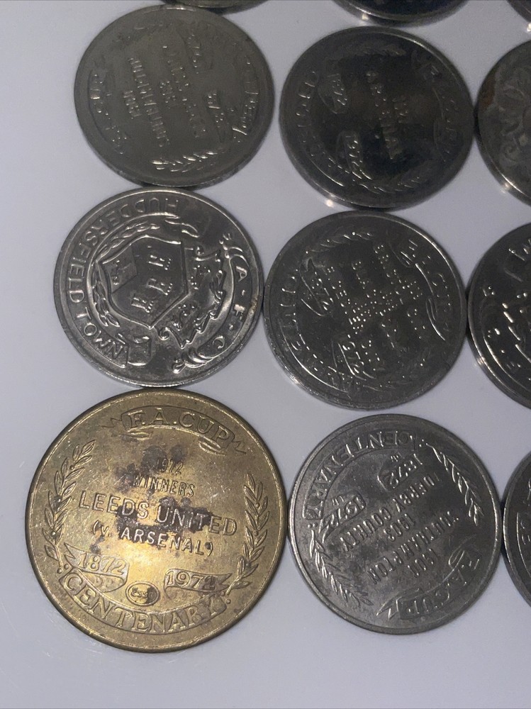 15 Mixed F.A. Cup Centenary Tokens