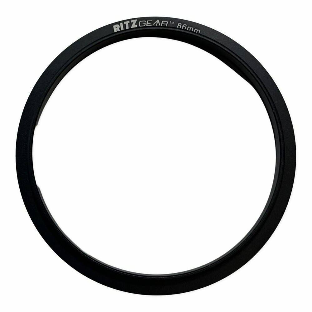 Ritz Gear 86mm Metal Square Filter Holder Adapter Ring Black