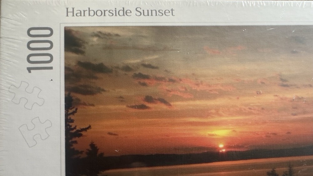Puzzleyou Harborside Sunset 1000-piece puzzle