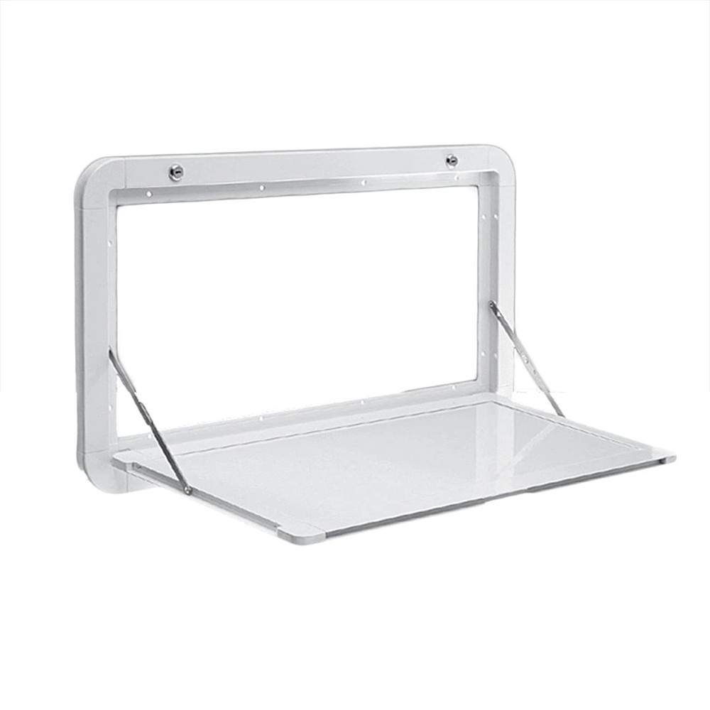 Foldable RV Table 31.5x17.7 Wall Mounted Lockable Hanging Table Kit
