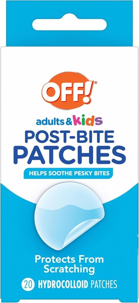 OFF! Post-Bug Bite Itch Relief Patches for Adults & Kids -CR5