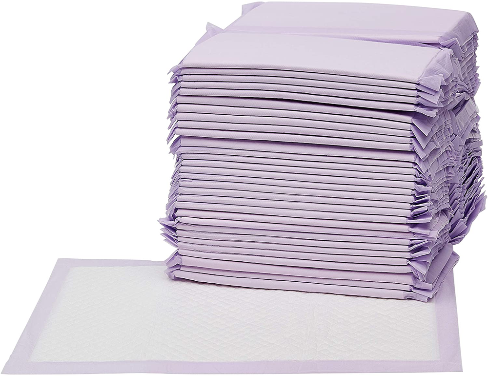Amazon Basics Cat Pad Refills for Litter Box Lemon Scent, Fresh Scent Unscented