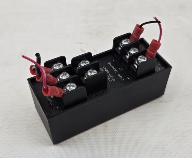 RDL Line Matching Transformer Audio Interface Balanced Input Mic Output Terminal