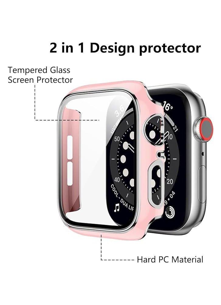 Worryfree Gadgets Bumper Case with Screen Protector for Apple Watch