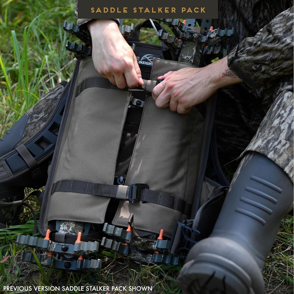 Hunting Saddle Stalker Hunting Backpack Lightweight Solid Elements Brown