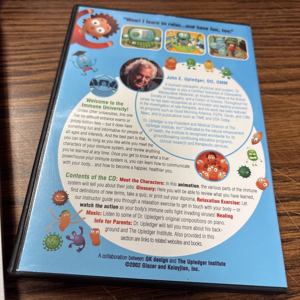 Dr. John E Upledger: Healthy Cells Immune System CD-ROM for Children