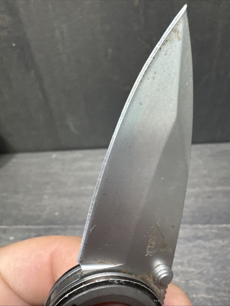 GERBER REMIX FOLDING KNIFE LINER LOCK No SERRATIONS BLADE