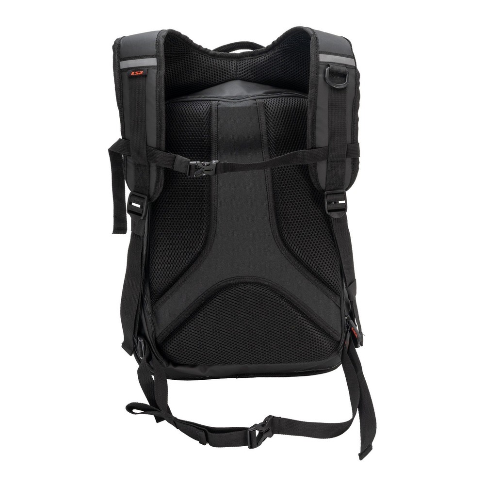 LS2 Shield Hard Shell Motorcycle Backpack 25L LS266010BKP1