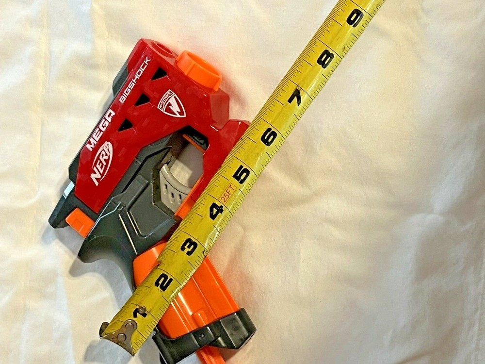 Nerf N-Strike Mega BigShock Blaster Red Single Shot - big shock