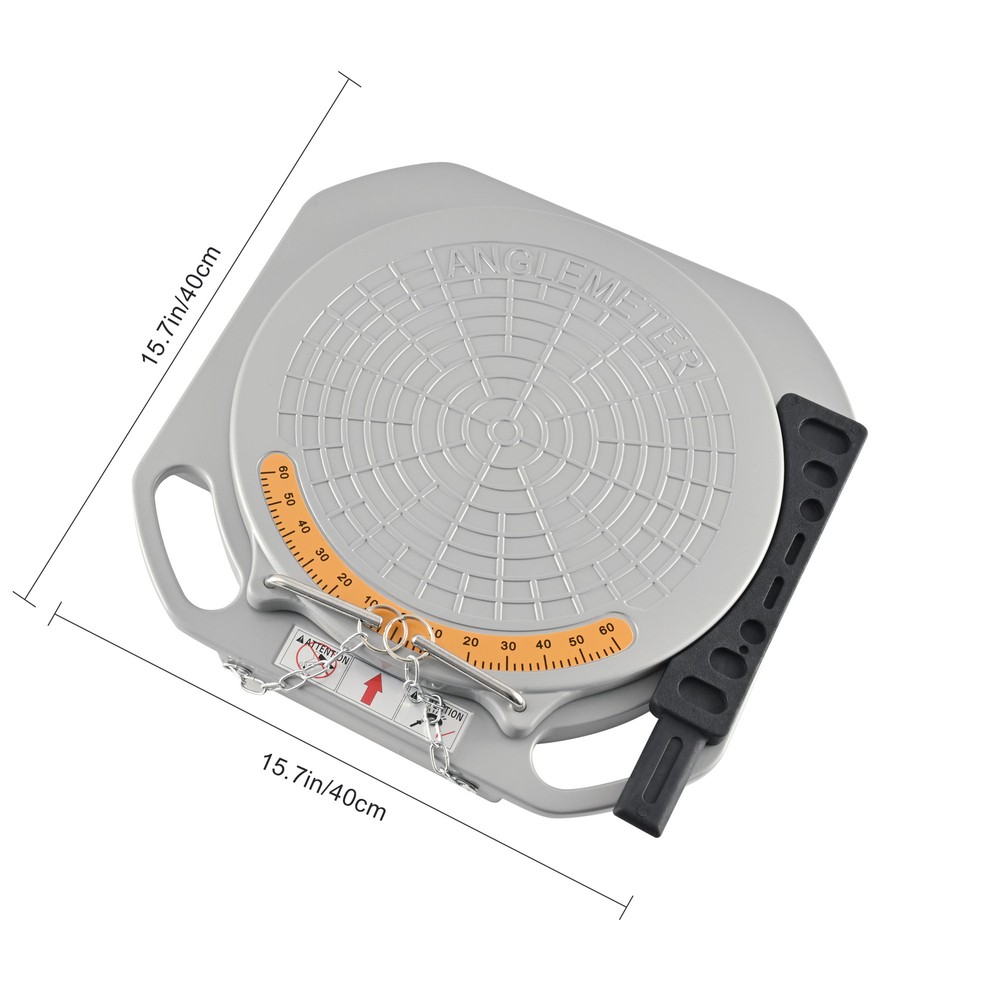 Scientific Wheel Alignment Turn Plate 360° Turnable Table with 5 Ton Capacity