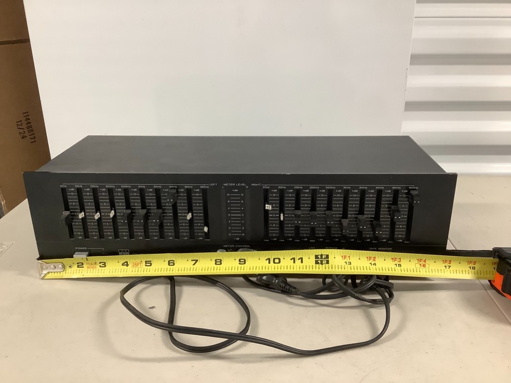 BSR 1100 Stereo Frequency Equalizer Vintage Hi-Fi Component - #B