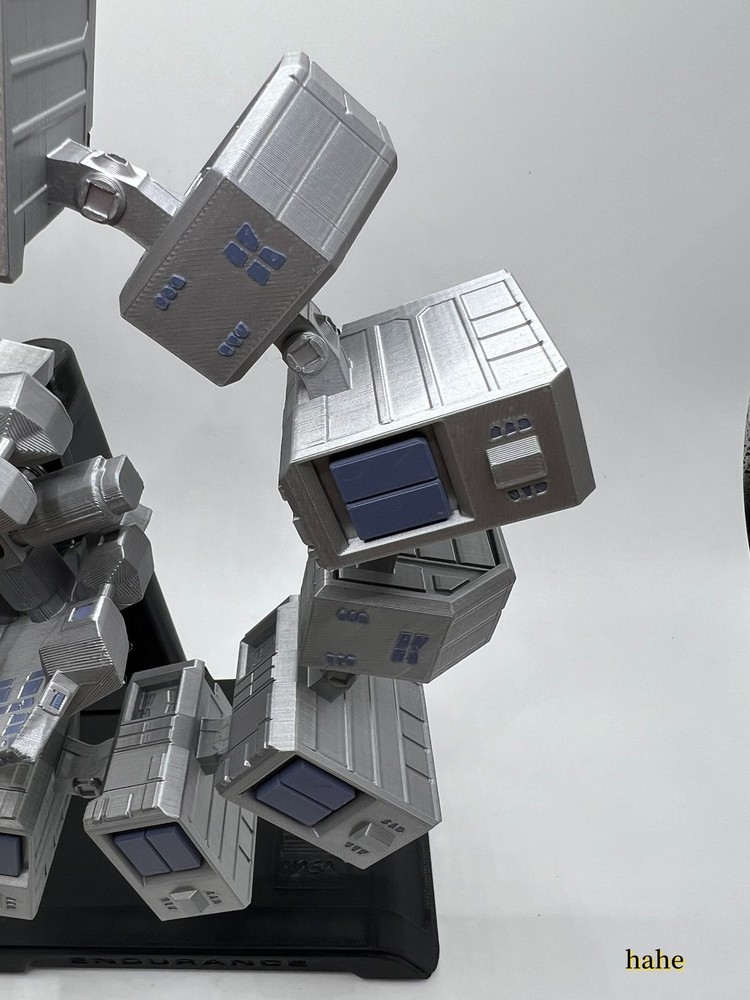 Interstellar Endurance Space Station Rotatable Model Ornament 3D Printed Model