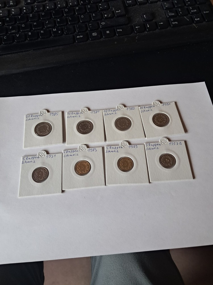 lot coins coins switzerland