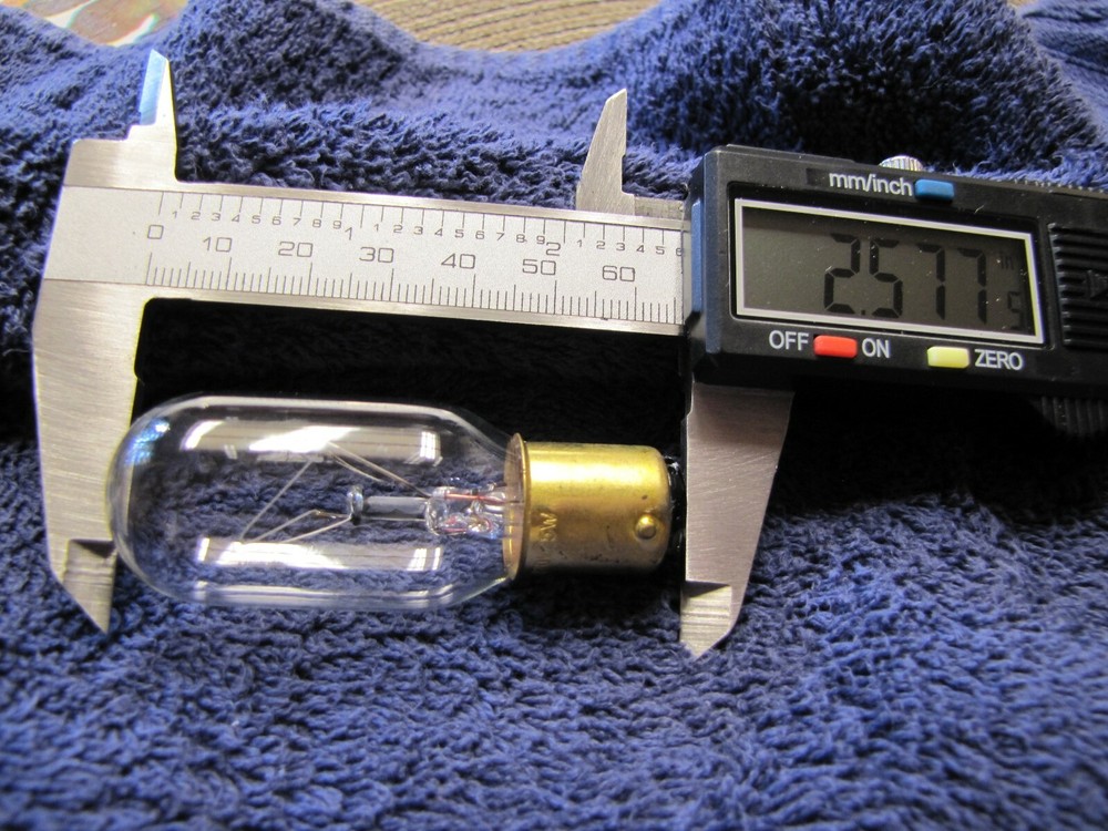 25T8DC 120V Replacement Light Bulb Rated 2000 Hours Double Contact Bayonet Base