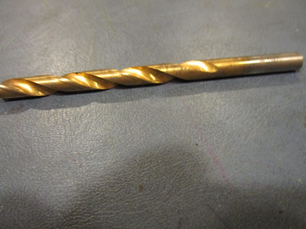 HSS TITANIUM NITRIDE TWIST DRILL BIT 1/4"