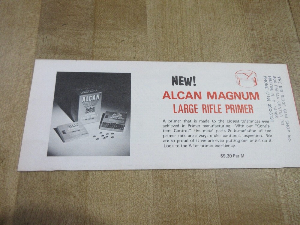 1970 Alcan Retail Prices Booklet (w5)