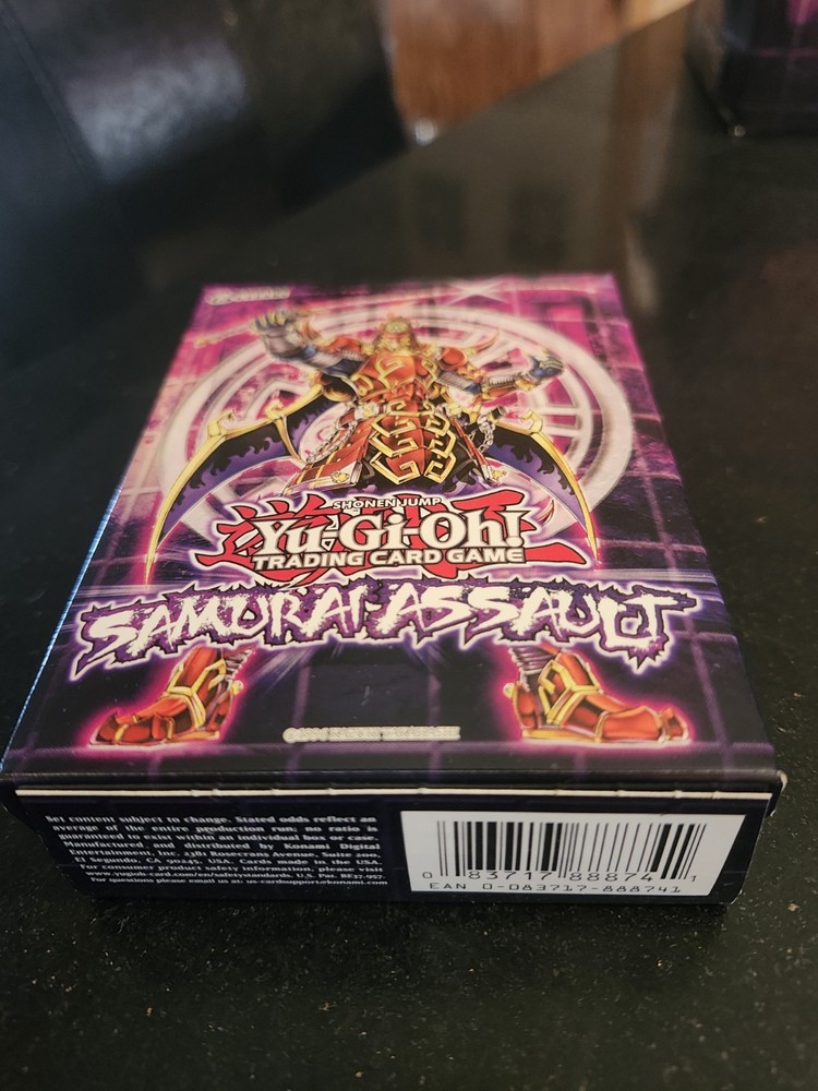 YUGIOH SAMURAI ASSAULT SPECIAL EDITION UNOPENED BOX NEW