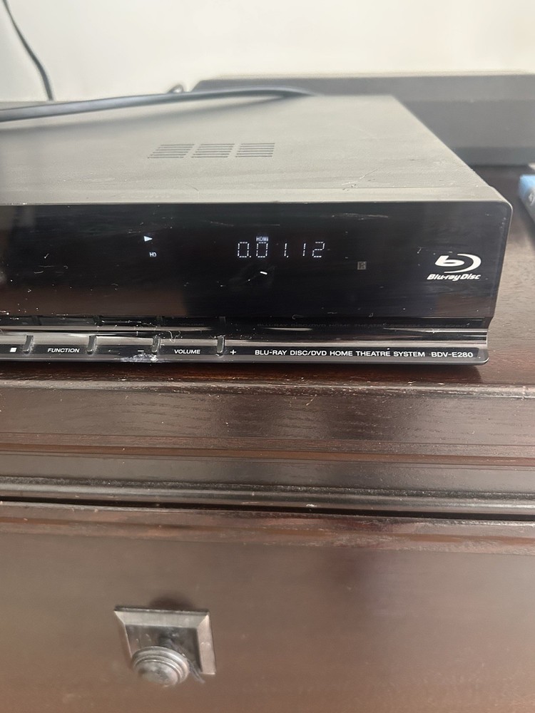 Sony BDV-E280 HBD-E280 AllinOne 3D Blu-Ray Home Theater Base Unit With Remote
