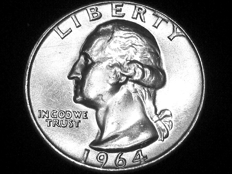 1964-D Washington Quarter --- Gem Uncirculated