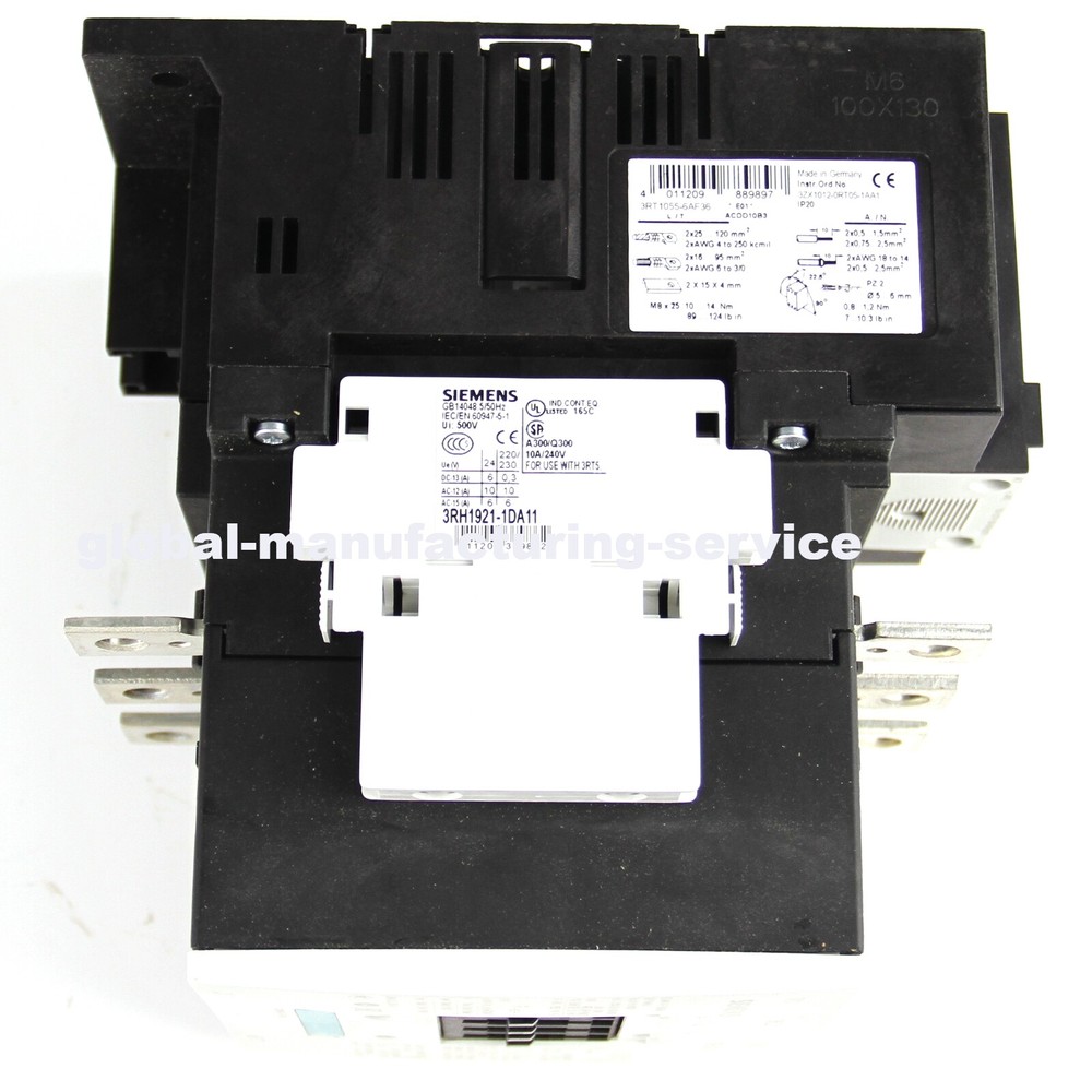 NEW Siemens Contactor 3RT1055-6AF36