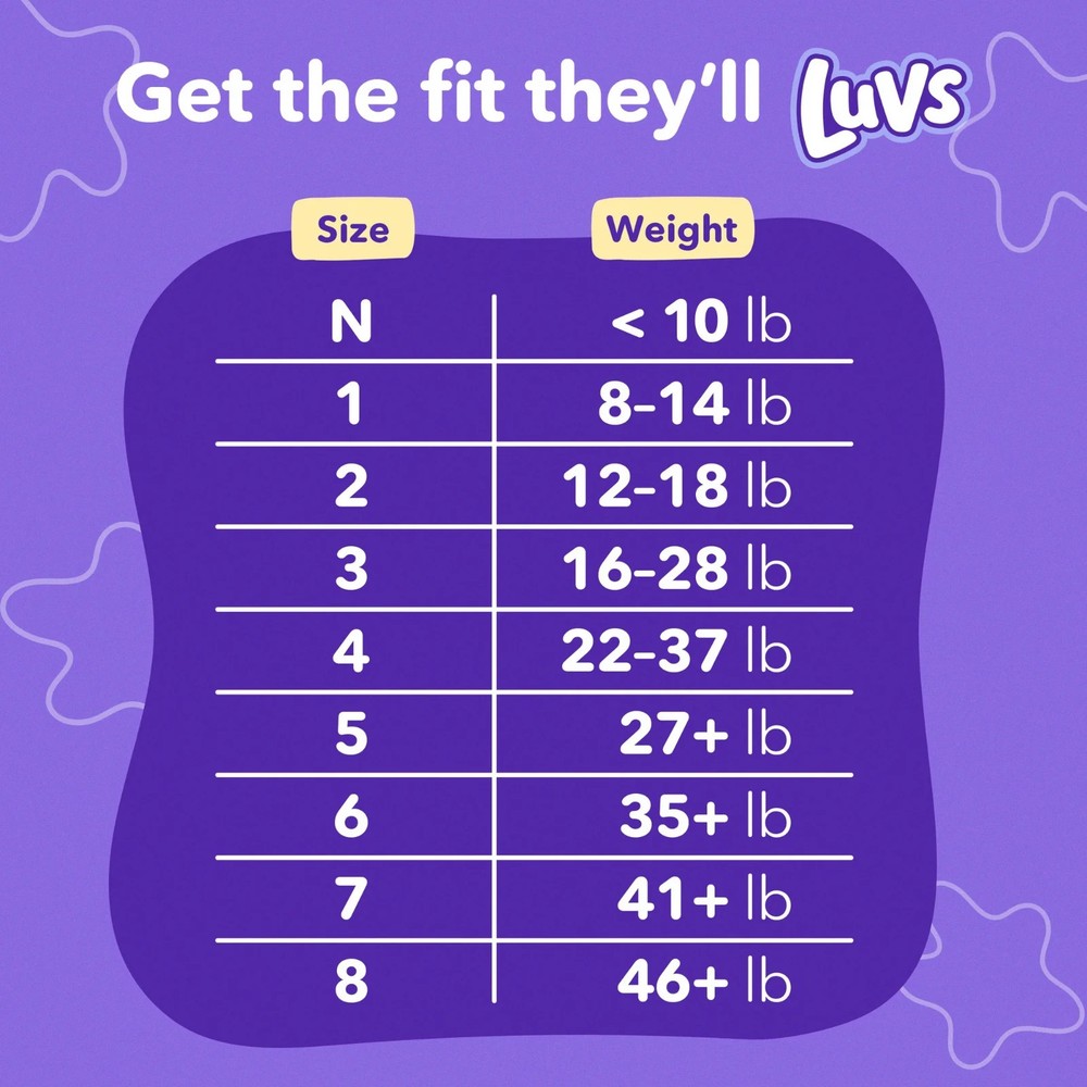 Luvs Platinum Protection Baby Diapers, Size 6, 120 Count